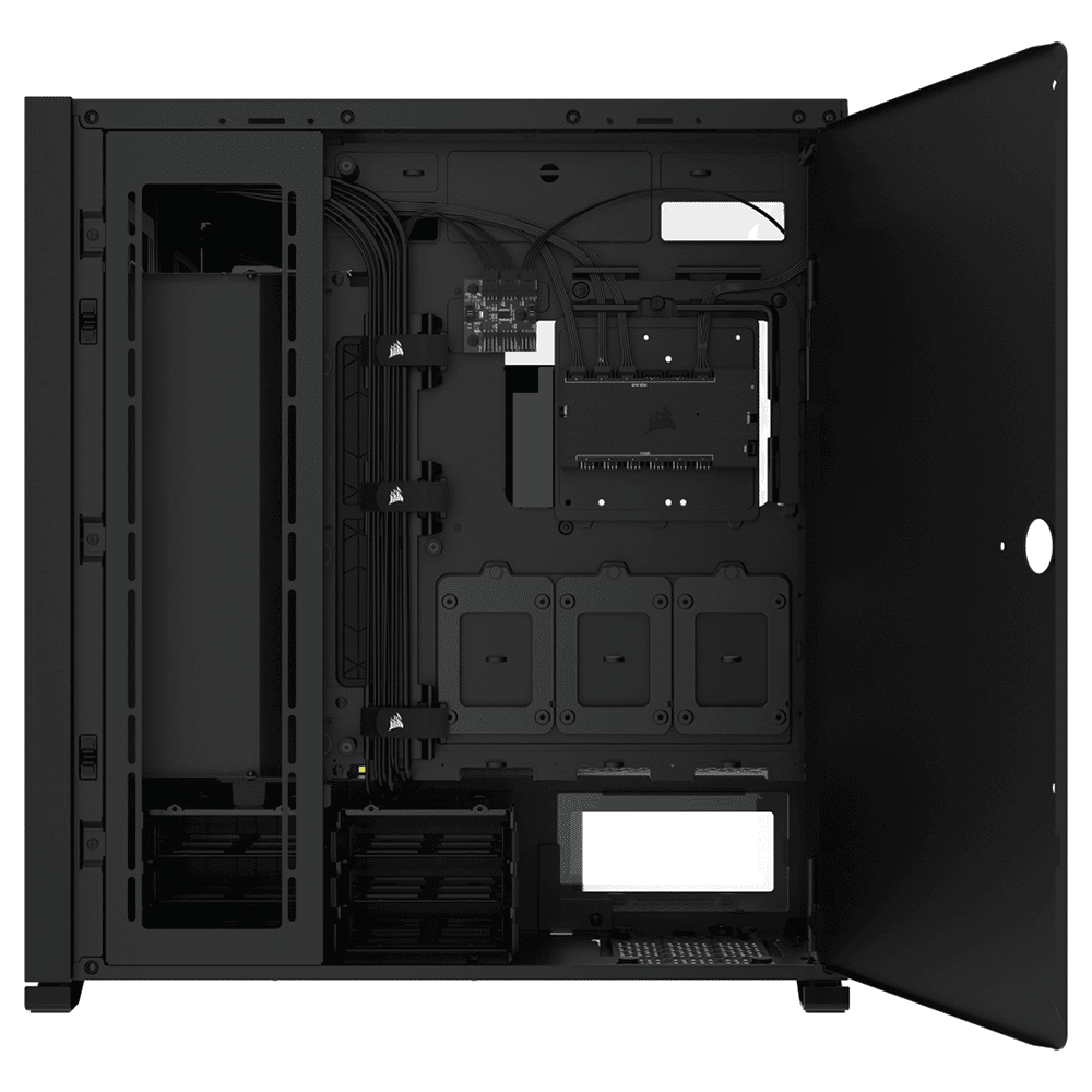 מארז CORSAIR 7000X iCUE RGB TG BLACK Full Tower צבע שחור – תמונה 3