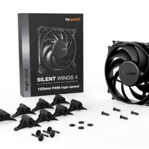 מאוורר למארז be quiet!  SILENT WINGS 4 120mm PWM high-speed 2500RMP