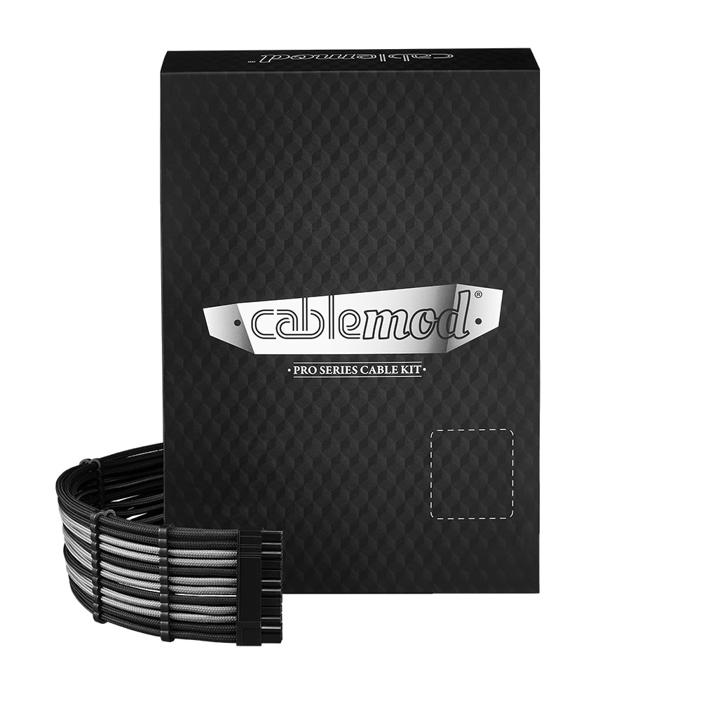 סט כבלים לספק כוח CableMod C-Series Pro ModFlex Black/Silver +12VHPWR