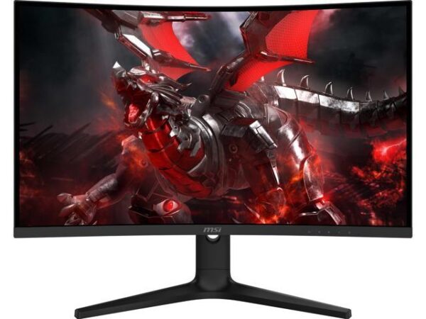 ⁦מסך גיימינג MSI Optix G271C 27" FHD 165HZ Curved Gaming Monitor⁩ – תמונה ⁦3⁩