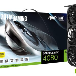 כרטיס מסך לגיימינג ZOTAC GAMING GeForce RTX 4080 AMP Extreme AIRO 16GB