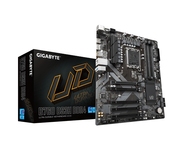 לוח אם Gigabyte B760 DS3H DDR4 ATX