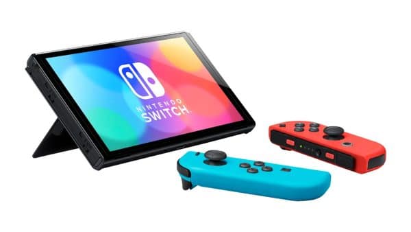 ⁦קונסולה ניידת Nintendo Switch OLED חבילת Mario Kart 8 Deluxe⁩ – תמונה ⁦2⁩