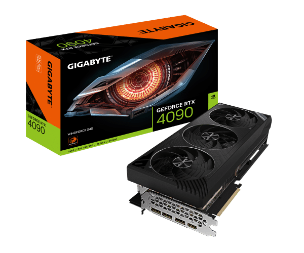 כרטיס מסך לגיימינג GIGABYTE GeForce RTX 4090 WINDFORCE V2 24GB