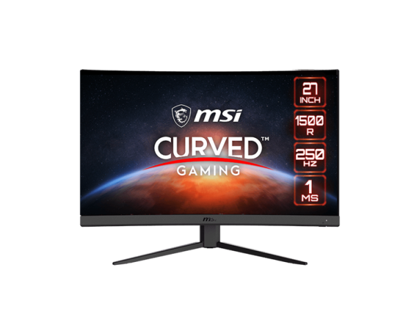 מסך גיימינג MSI Optix G27C4X 27" FHD 250HZ Curved Gaming Monitor