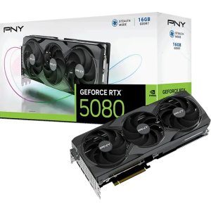 כרטיס מסך לגיימינג PNY GeForce RTX 5080 Triple Fan VCG508016TFXPB1 16GB