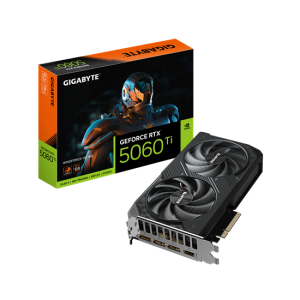 כרטיס מסך לגיימינג GIGABYTE GeForce RTX 5060 Ti WINDFORCE OC 8GB