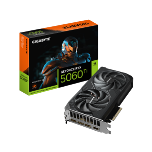 כרטיס מסך לגיימינג GIGABYTE GeForce RTX 5060 Ti WINDFORCE 8GB