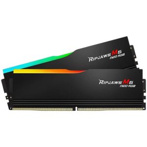 זיכרון G.SKILL 32GB KIT (2x16GB) DDR5 6000MHz Ripjaws M5 Neo RGB C28