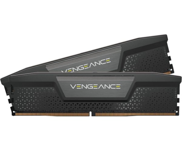 CMK32GX5M2B6000Z38 זיכרון CORSAIR 32GB (2x16GB) DDR5 6000MHz Vengeance Black C36 – תמונה 1