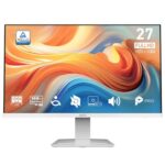 מסך לבן MSI PRO MP273W E14A 27" FHD 144HZ IPS 1MS