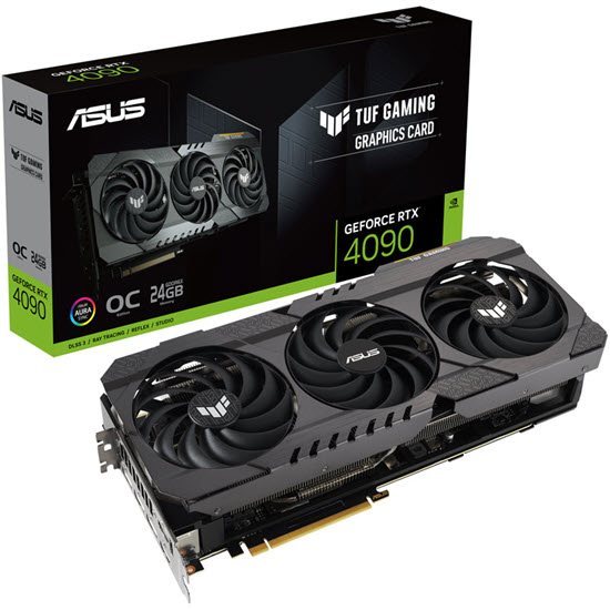 RTX4090-TUF-OC כרטיס מסך לגיימינג ASUS TUF Gaming GeForce RTX 4090 OC Edition 24GB – תמונה 1