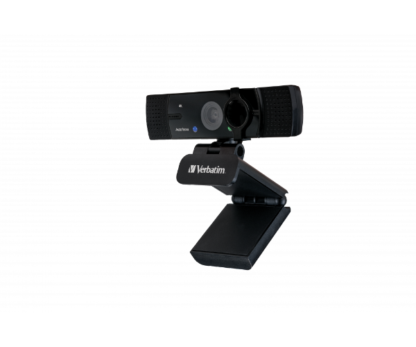 49580 מצלמת אינטרנט Verbatim AWC-03 UHD 4K Autofocus with Dual Mic – תמונה 1