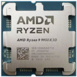 מעבד AMD Ryzen 9 9950X3D 16-Cores 32-Threads 4.3GHz Turbo 5.7GHz 128MB TRAY