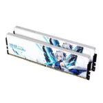 זיכרון AXSNOW 32GB (2x16GB) DDR5 6000MHz D5 Mecha Stainless Steel C40 EXPO XMP