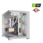 מחשב גיימינג זול AURA-7500F-RTX5060-16GB-1TB בצבע לבן