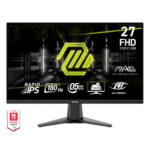 מסך גיימינג MSI MAG 275F 27" FHD IPS 180HZ 1MS Gaming Monitor