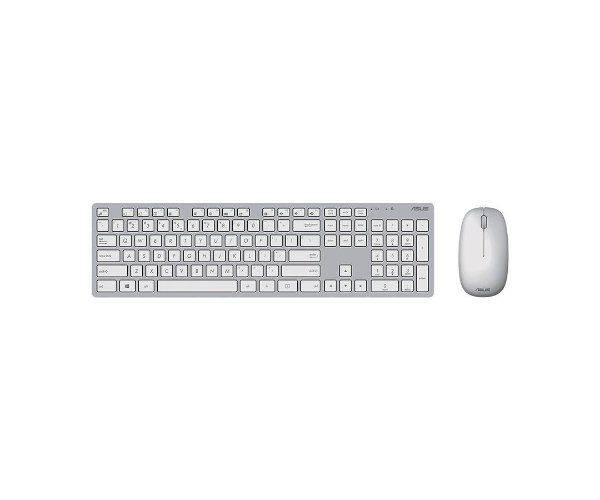 ASKM-5000W סט מקלדת ועכבר אלחוטי ASUS W5000 Copilot White – תמונה 1
