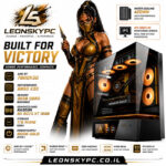 מחשב גיימינג Vision-7800X3D-RX9070XT-32GB-1TB